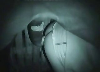 Big-ass farmer bangs with pony in the night