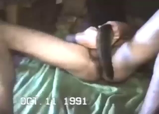 Deranged zoophilic fucking relative to a hot-looking dog